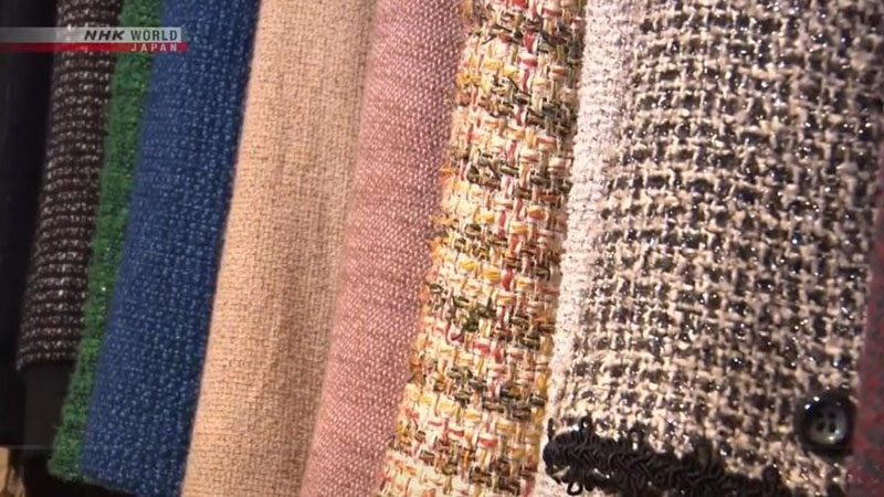 A close-up look at Nihon Homespun’s famous fabrics reveal their incredible texture