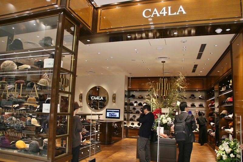 日本知名帽飾品牌「CA4LA」起家於上野的阿美橫町