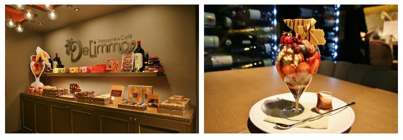 @「Pâtisserie & Café DEL’IMMO」有日比谷店限定的「Merange Fruits HIBIYA」聖代