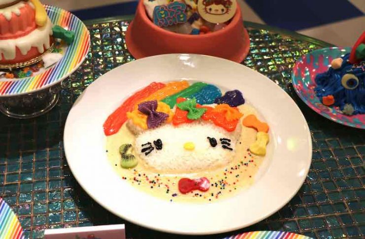 Hello Kitty彩虹咖喱飯