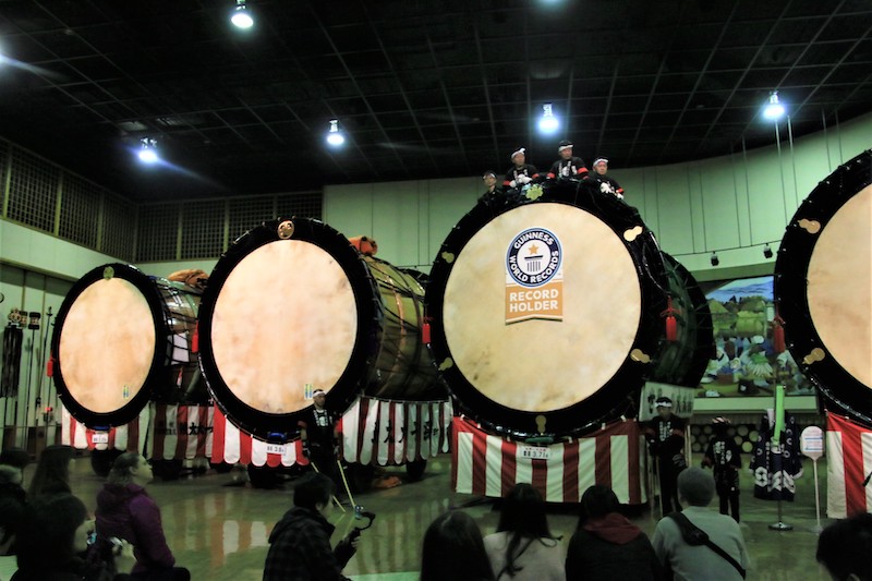 大太鼓是當地每年舉辦「綴子大太鼓祭」時使用的太鼓，後來漸漸變得越來越大