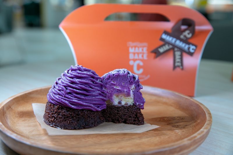 MAKE BAKE °以沖繩紫芋所做的蒙布朗塔