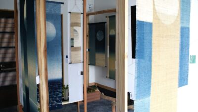 Miroku House不定期舉辦藍染作品展示