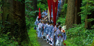 An ancient road of pilgrimage | The other world of Japanese Buddhism A journey of rebirth: Dewa Sanzan
