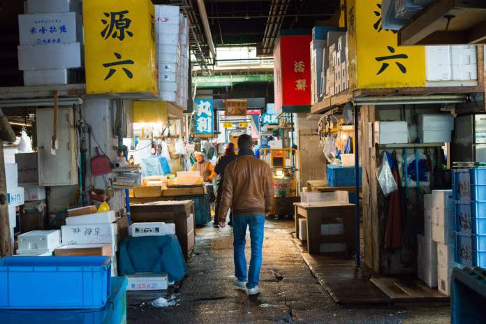 The Tsukiji Fish Market is due to move to a different location in 2016