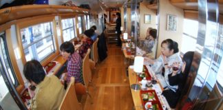 Restaurant Train: Rokumon from Nagano to Karuizawa