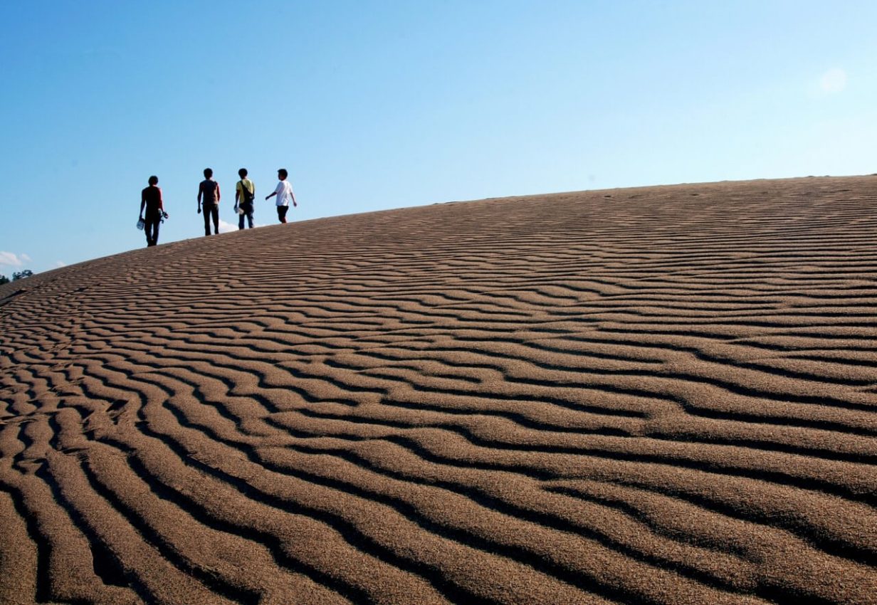 Tottori sand dunes