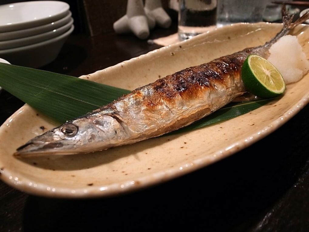 Grilled Sanma