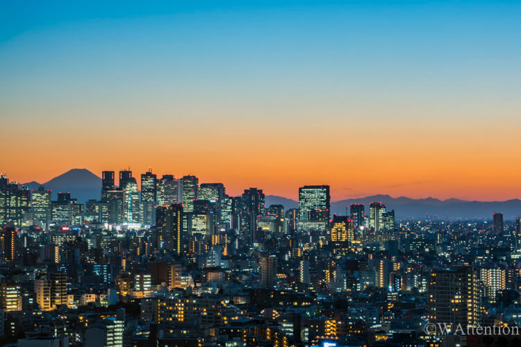 Tokyo Skyline Views From Bunkyo Civic Center - WAttention.com