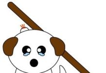 What Is the Real Meaning of the Phrase “Inu mo Arukeba Bou ni Ataru” in Japanese? illustration about Japanese proverb