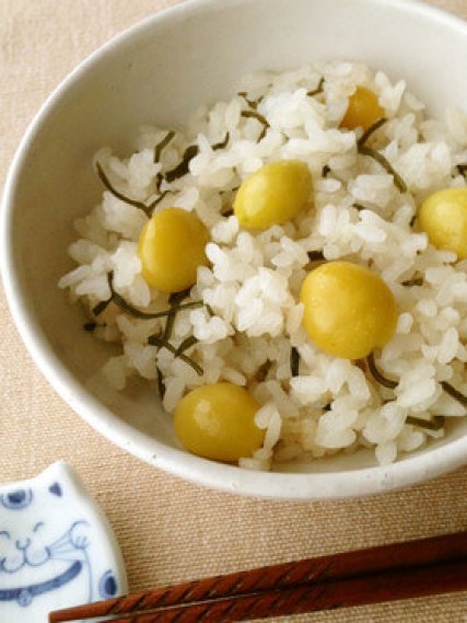 ginko nuts rice