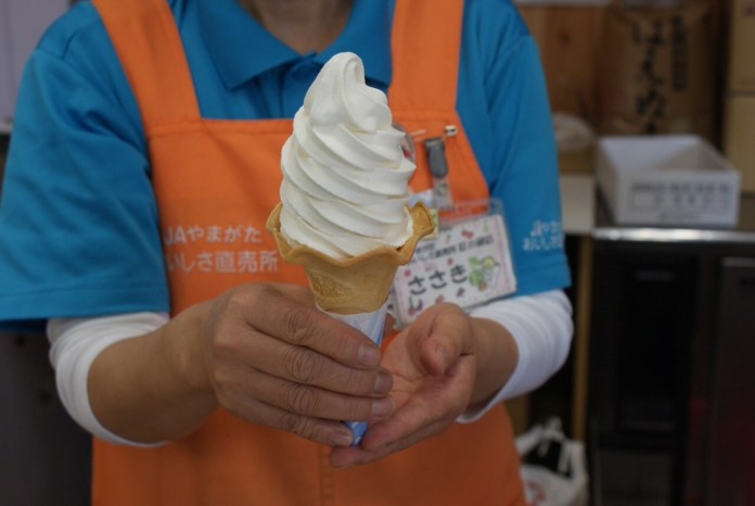 Tsuyahime Soft Serve Ice Cream