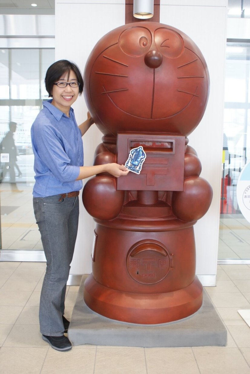 Doraemon postbox