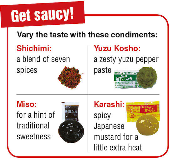 Get saucy!