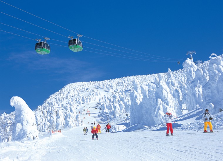 Zao Hot Springs Ski Resort