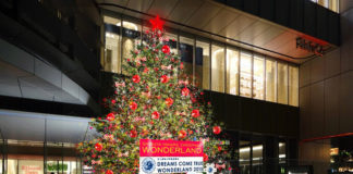 This year’s chirstmas tree at Shibuya Hikarie Shibuya Hikarie