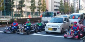 Mario Kart in Real Life in Shibuya! Mario Kart in Real Life in Shibuya!