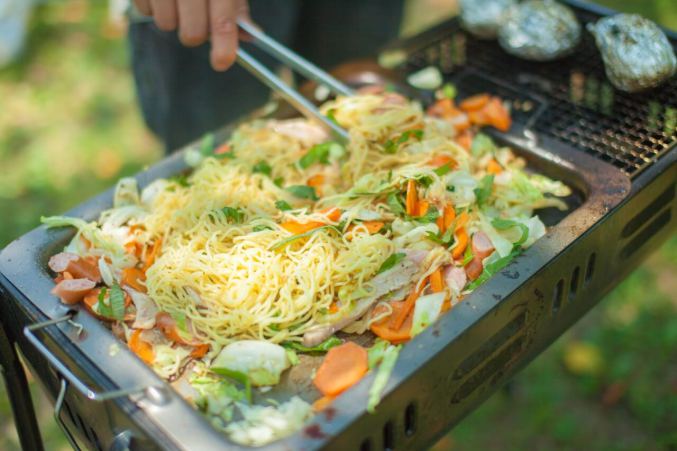 Cooking Yakisoba