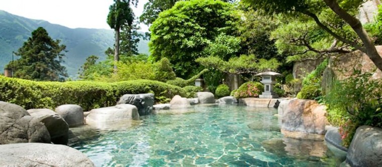 Gifu: A hot spring in Gero city