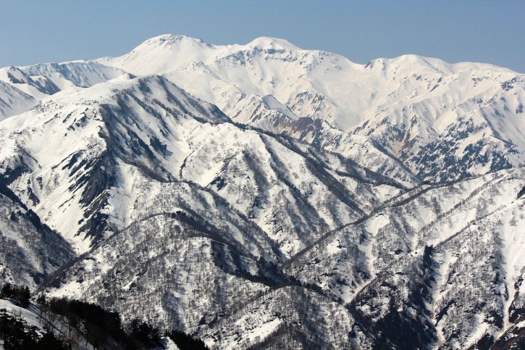 Gifu: Mount Haku in winter