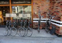 How about riding a bicycle in Omotesando?