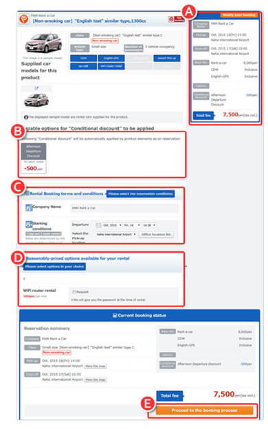 Step 3: Tabirai Car Rental