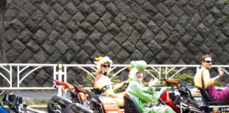 Mario Kart on the Tokyo streets Mario Kart on the Tokyo streets