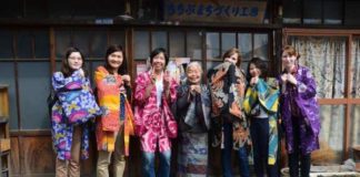 Chichibu Meisen – The Funky Kimono Meisen Kimono