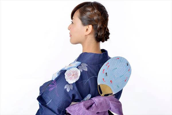 Japanese Matsuri Festival Outfit: Uchiwa and Sensu