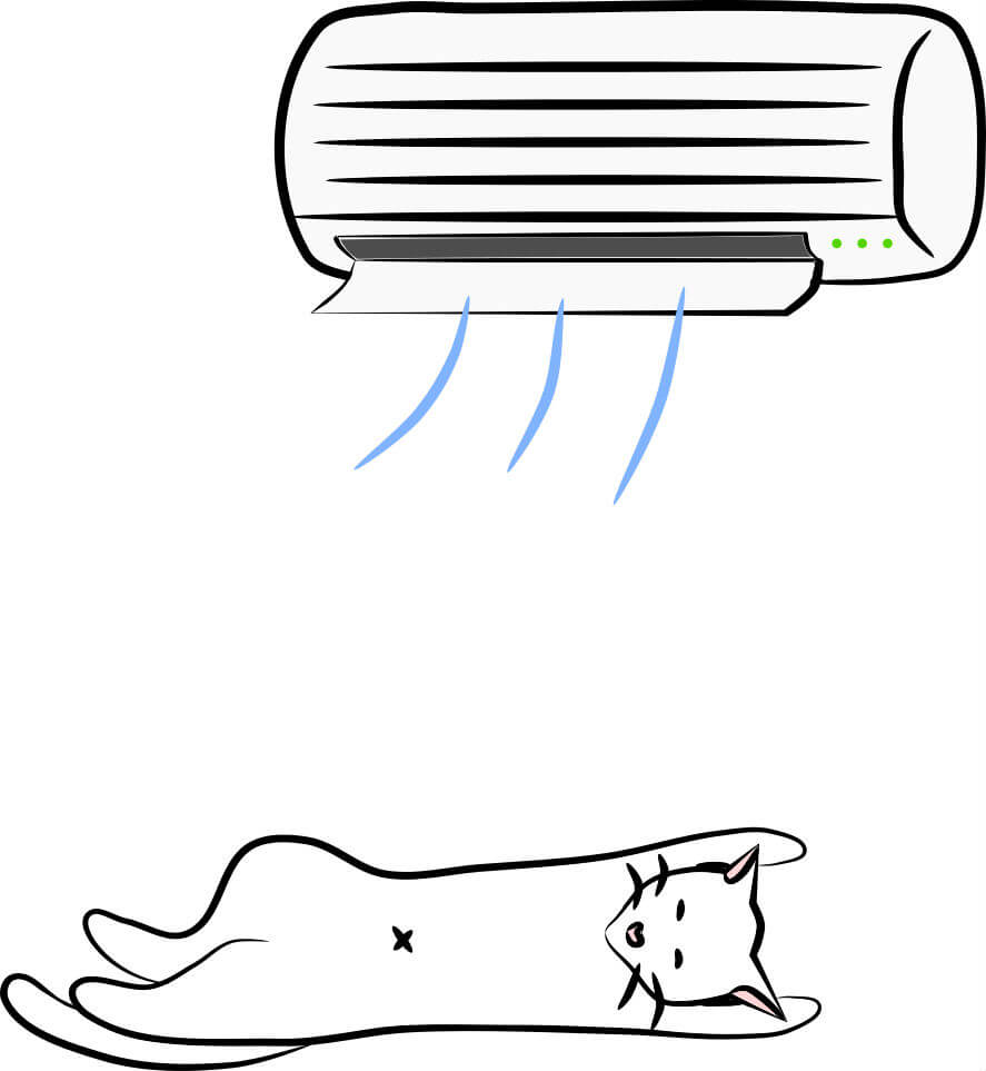 Japanese summer survival air conditioning