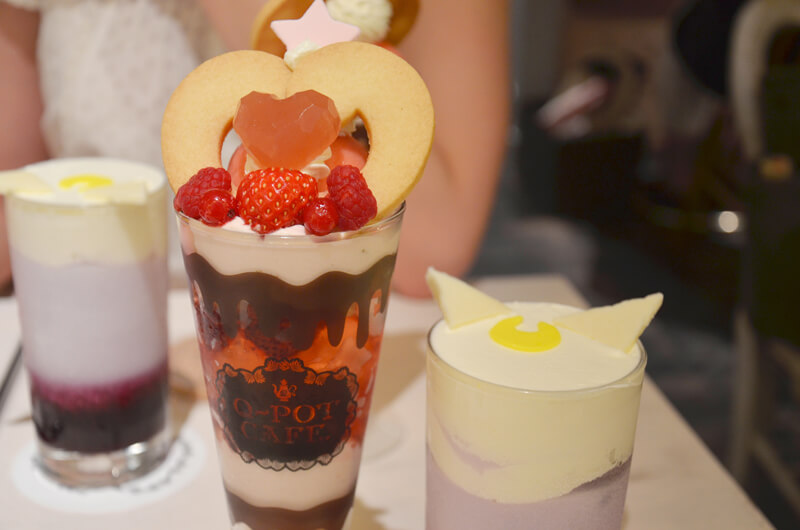 Q Pot Cafe Attracts Guests With Their New Sailor Moon Themed Menu