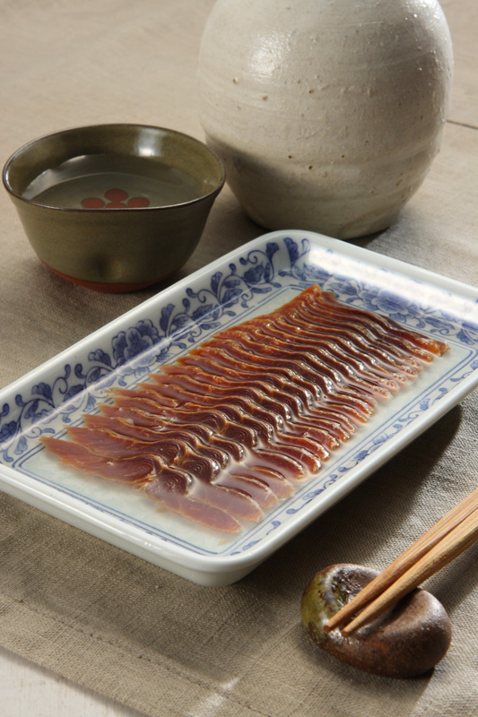 Sake no Sakebitashi, sake-marrinated salmon