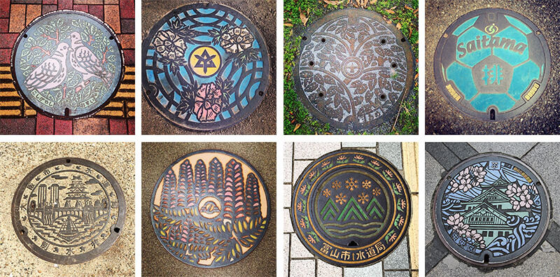 Popping the Lid Off Decorative Japanese Manhole Covers - WAttention.com