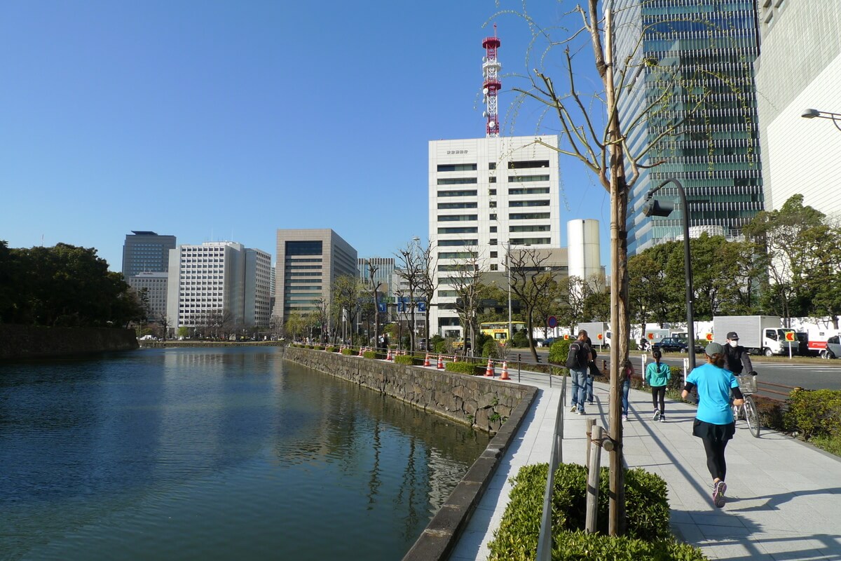 around the imperial palace