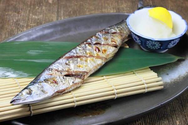 Japanese Sanma Autumn Fish