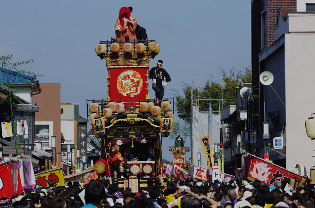 the Kawagoe Festival on October 16th, 2016
