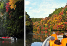 Ultimate Map of Fall Foliage Destinations in Japan : Chiba Prefecture (2) Lake Kameyama in Kimitsu