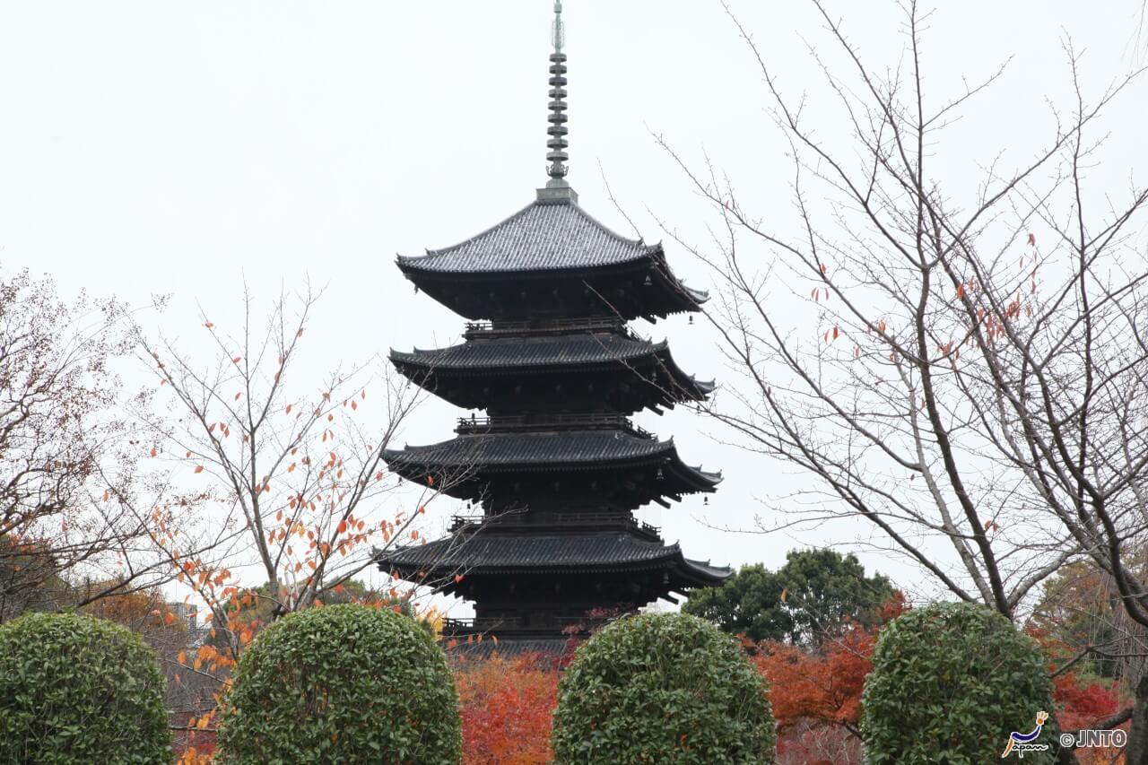 To-ji Temple (東寺) in Kyoto