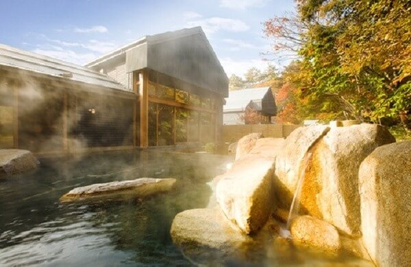 Hot spring in Karuizawa