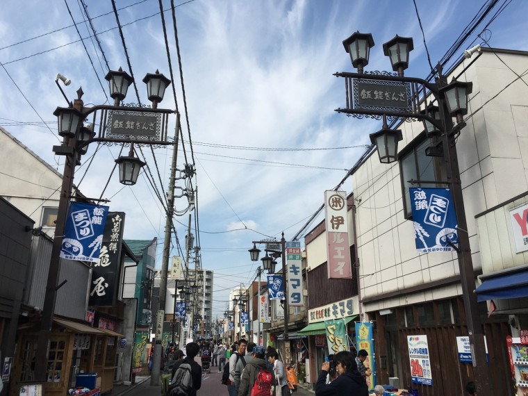 Hanno Ginza shopping street