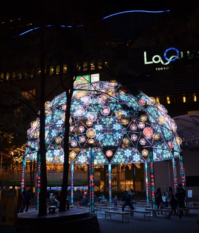 Map of Top Winter Illumination Spots in Tokyo (3) - WAttention.com