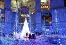 Map of Top Winter Illumination Spots in Tokyo Winter Illumination Spots in Tokyo