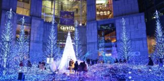 Map of Top Winter Illumination Spots in Tokyo Winter Illumination Spots in Tokyo