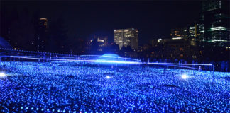 Map of Top Winter Illumination Spots in Tokyo (2)