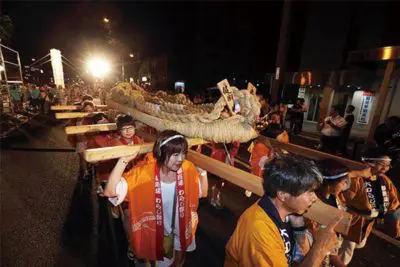 Waraji Festival Japan