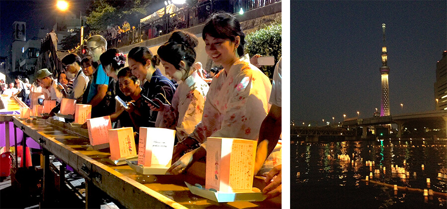 Asakusa Summer Night Festival – Toro Nagashi