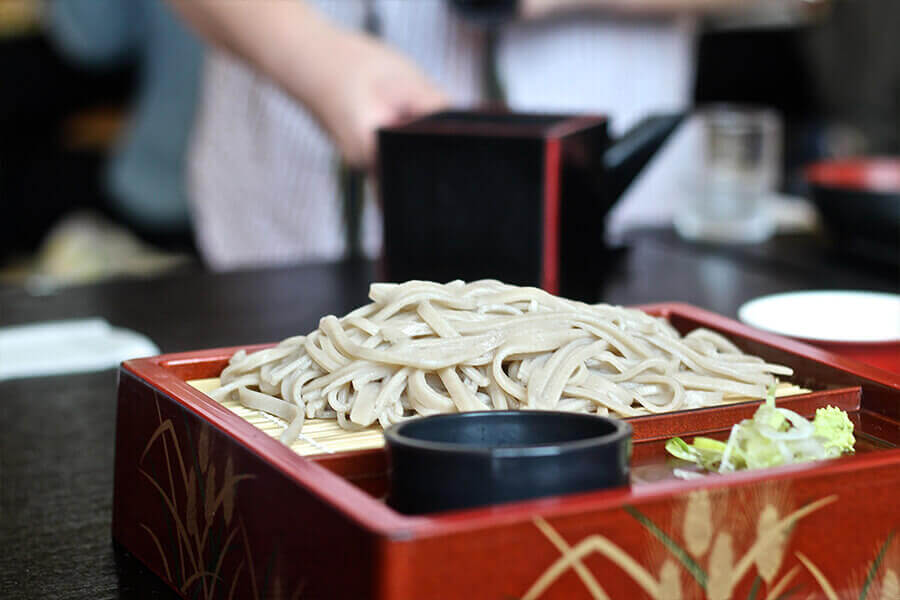 Handmade soba