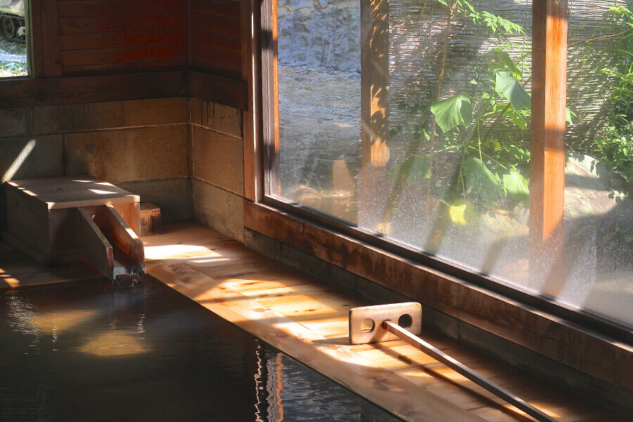 One of the many onsen in Yanaizu town in Fukushima