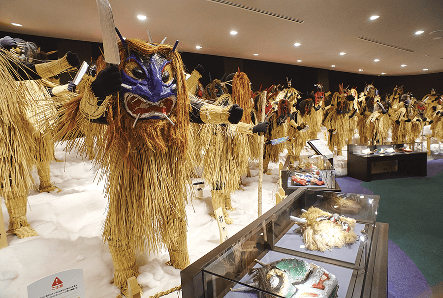 Namahage mask and costume