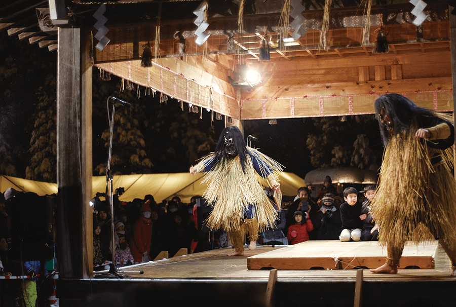 Namahage mask performance